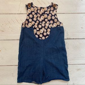 Handmade Toddler Baseball Romper